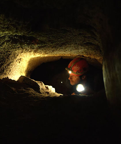 Exploring underground